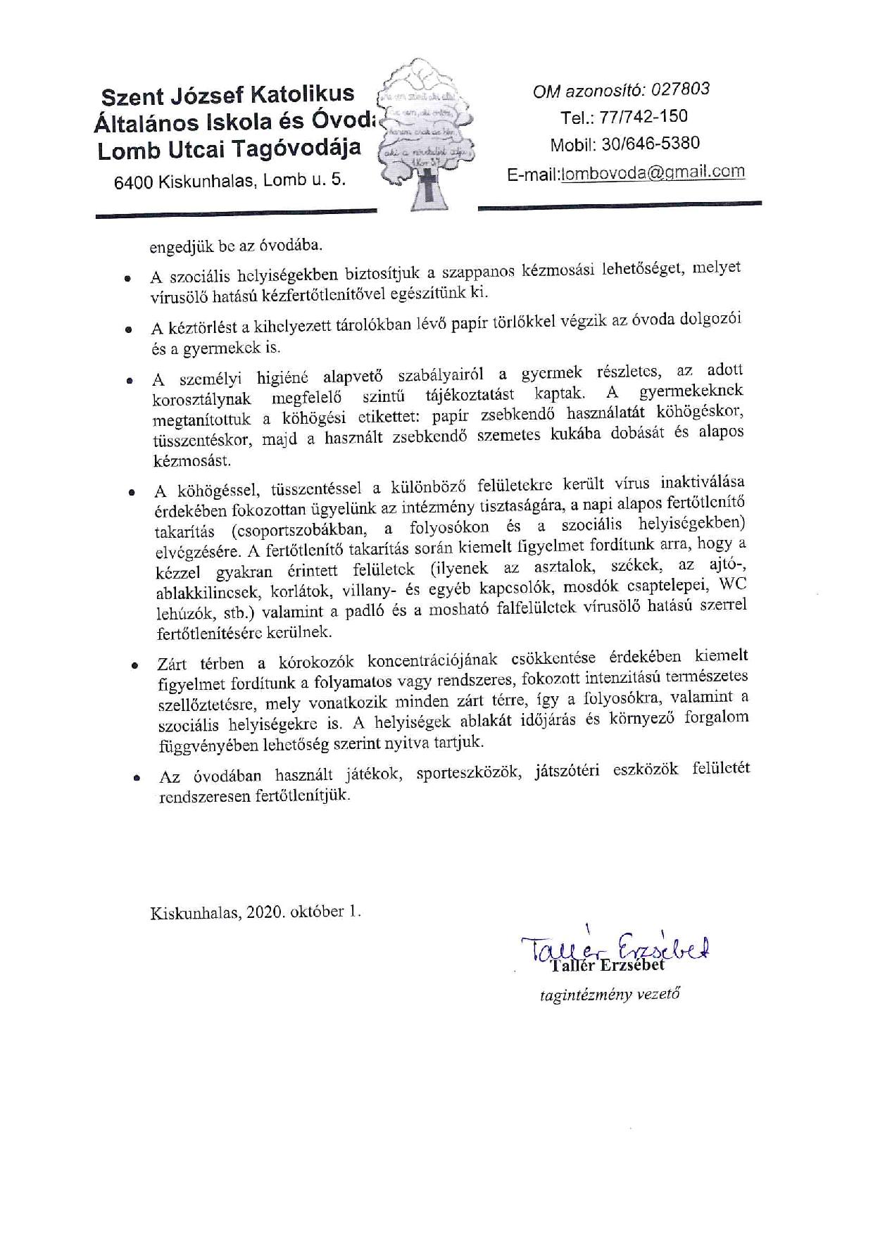 Rendkívüli helyzetben életbelépő eljárásrend 2v page 002